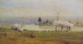 Teich bei Milton auf dem Hudson Landschaft Tonalist George Inness